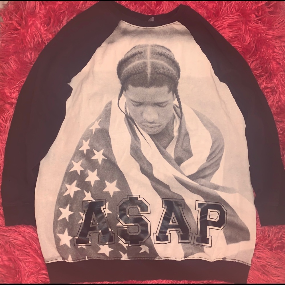A$AP Rocky Oversized Sweatshirt